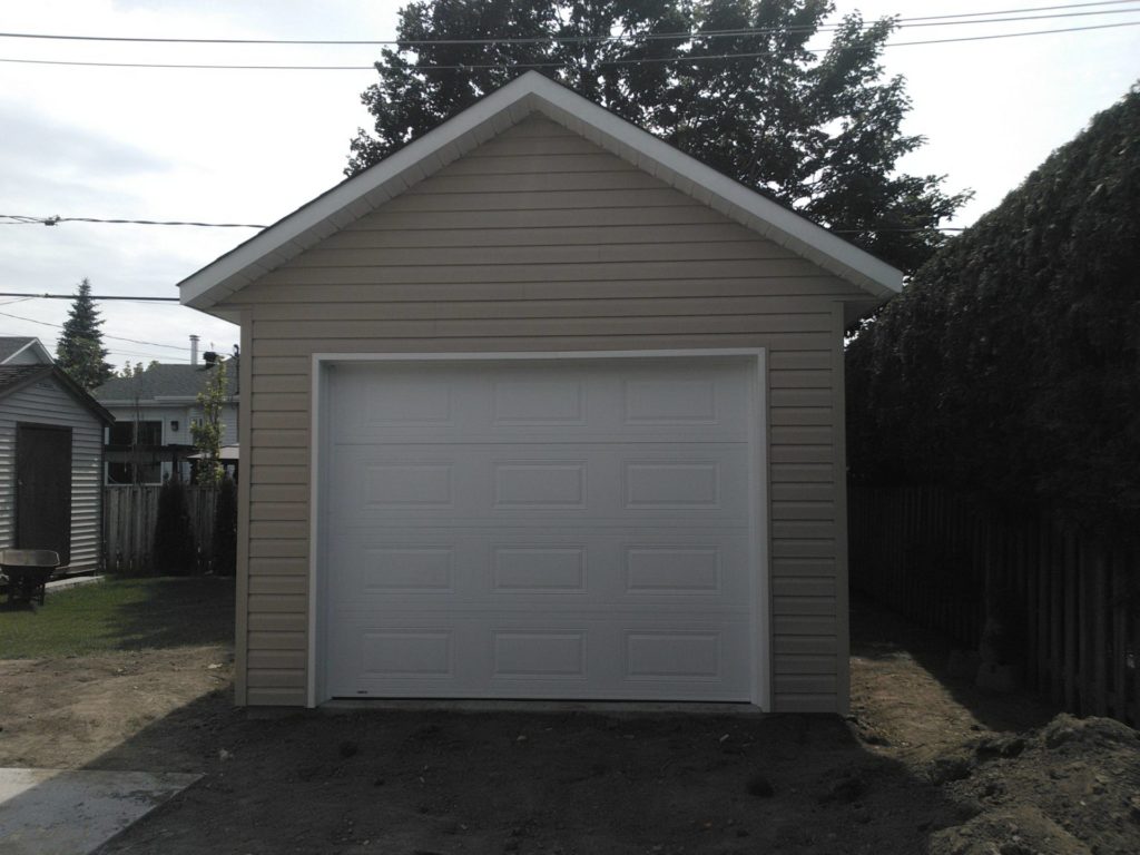 garage deux versants